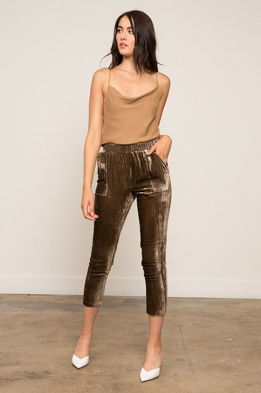 Giada Velvet Trouser