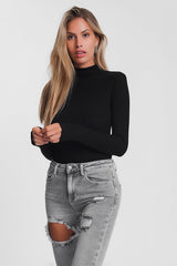 Callan Mock Neck Long Sleeve