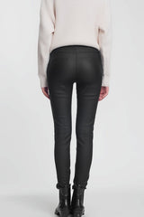 Brielle Faux Leather High Waisted Skinny Trousers