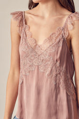 Feeling Pretty Lace Tank